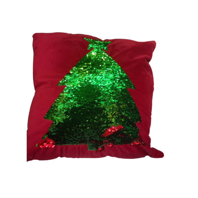 Funda de Cojín Navideño