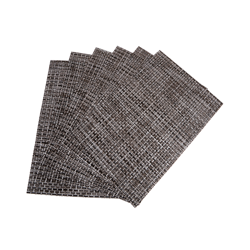 Mantel Individual Gris (6 Piezas)