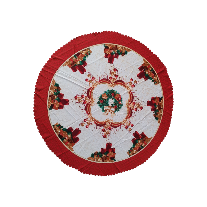 Manteles Redondos Navideños