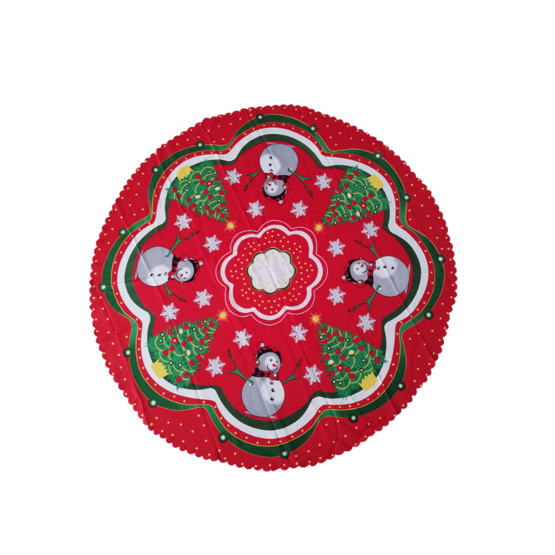 Manteles Redondos Navideños