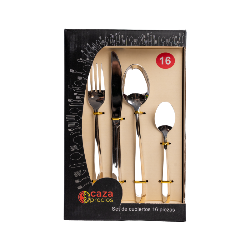Set de Cubiertos de 16 piezas