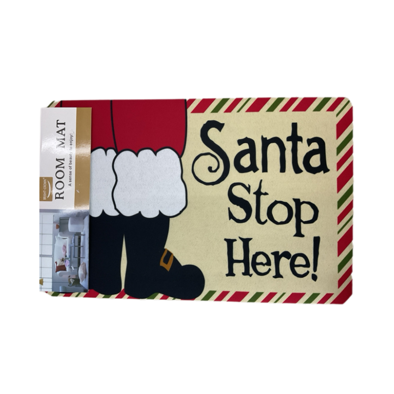 Tapetes de Entrada Navideños de Tela