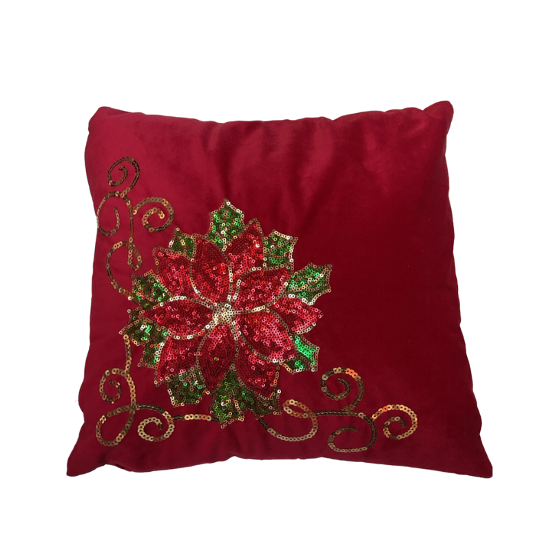 Funda de Cojín Navideño