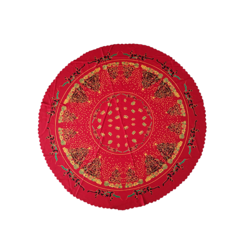 Manteles Redondos Navideños