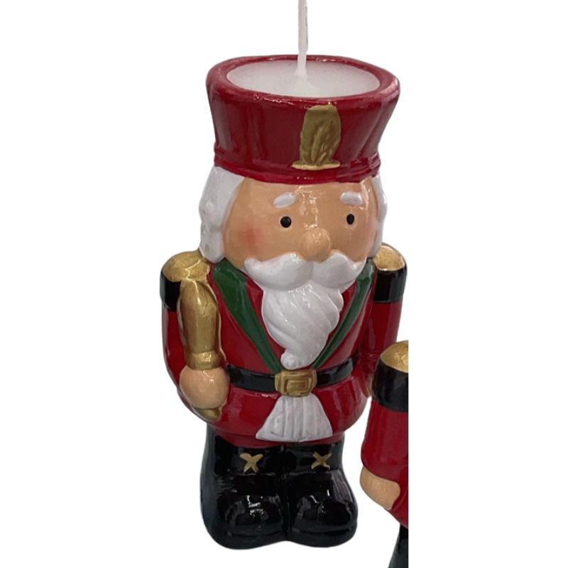 Velas Navideñas de Cascanueces