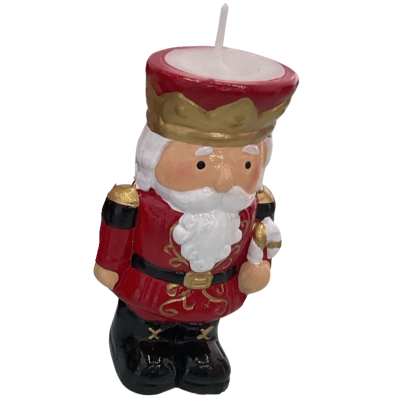 Velas Navideñas de Cascanueces