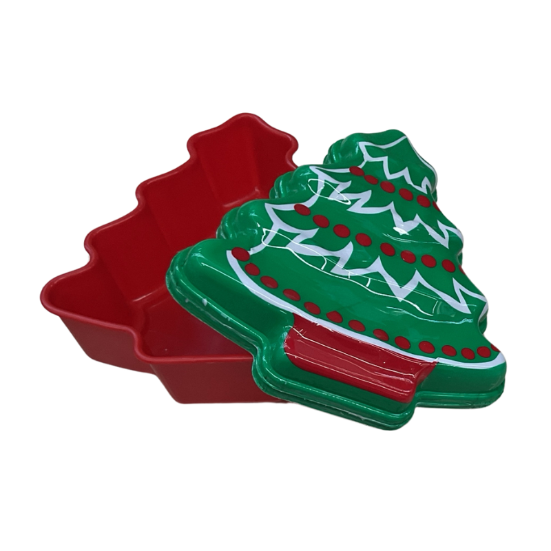 Caja Plástica Navideña