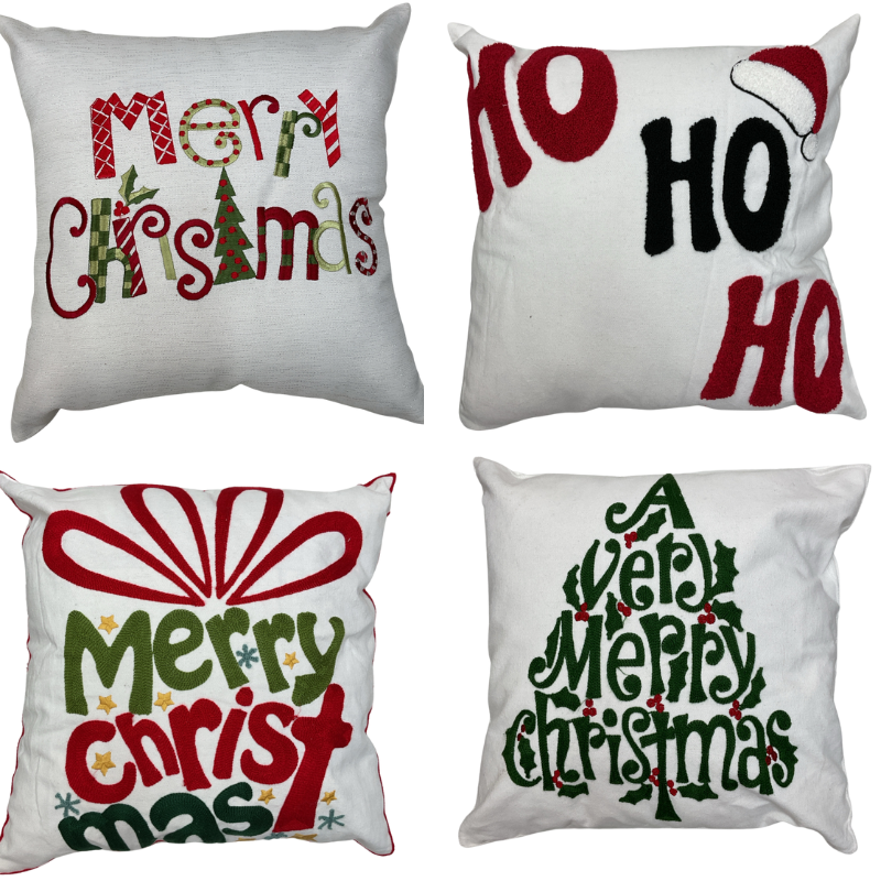 Fundas de Cojines Navideños