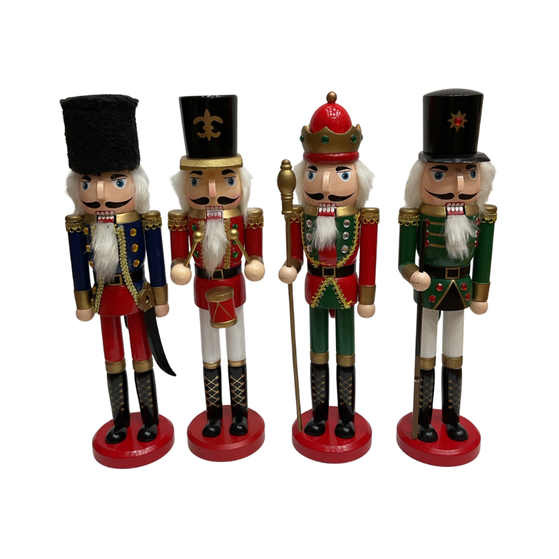 Cascanueces Navideños 38cm
