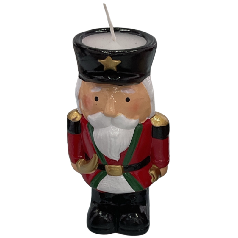 Velas Navideñas de Cascanueces